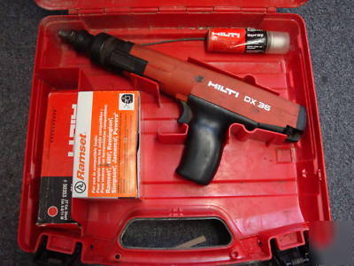 Hilti dx 36 semi-automatic powder actuated tool