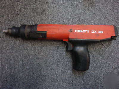 Hilti dx 36 semi-automatic powder actuated tool