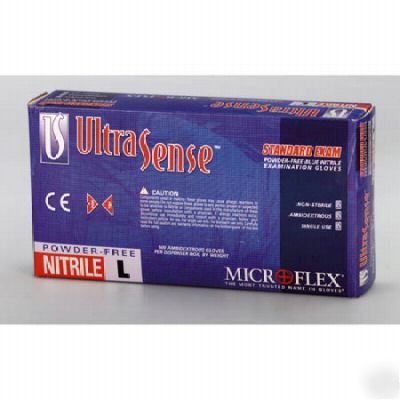Microflex ultrasense powder free nitrile gloves 1000 xl