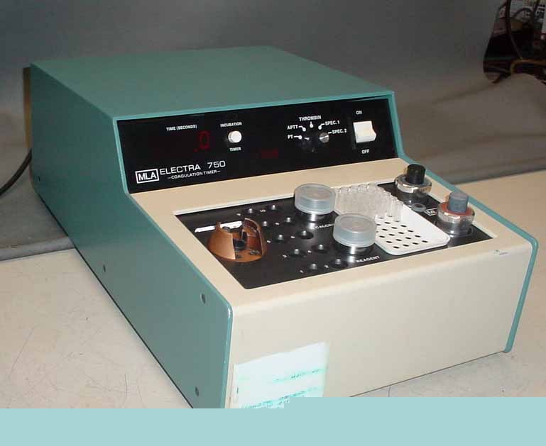 Mla electra 750 coagulation timer/system