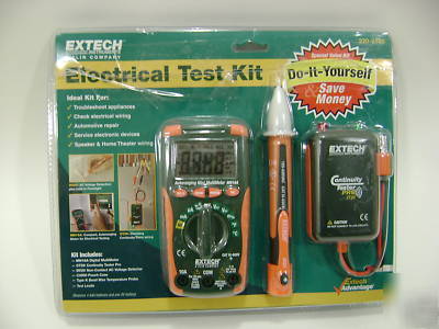 New electrical test kit by extech instrument 220-1060 