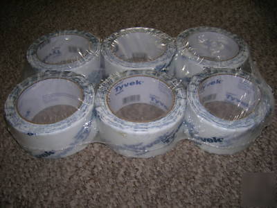 New lot of 6 dupont tyvek tape rolls 2