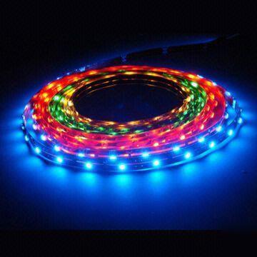 Reel of 5M smd rgb led strip + controller. us seller