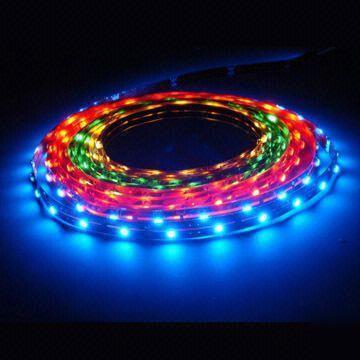 Reel of 5M smd rgb led strip + controller. us seller