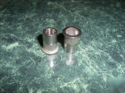 Rivet nut rivnut nutsert nutserts 1/4-20 stainless 10PC