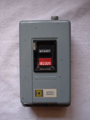 Square d manual motor starters electrical controls