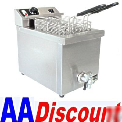 Vollrath anvil 15LB 220V counter top deep fryer 40709