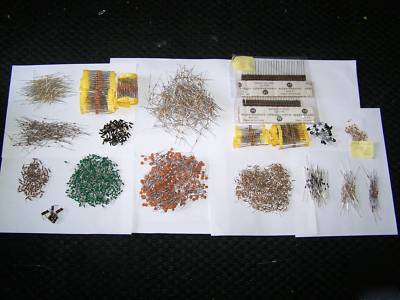  lot of vintage nos resistors 1/2 1/4 watt ohm mix lot 