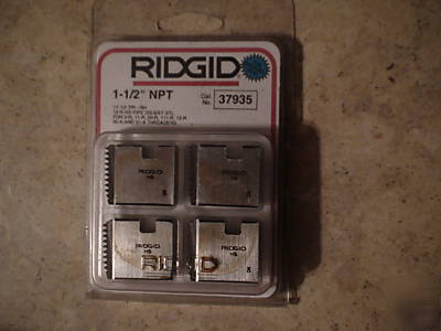  ridgid 1-1/2 npt threader dies 12-r stainless 37935