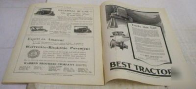 Good roads 1921 construction magazine vo 63 no 20 issue