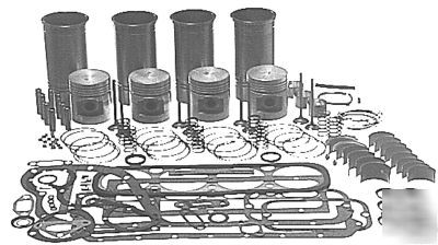 International ih 145 L4 2.4L C146 210 225 overhaul kit 