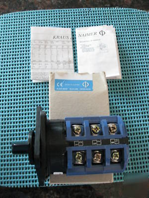 Kraus & naimer rotary switch 