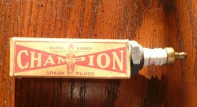 New old stock~ champion # 7 ~1/2 inch spark plug