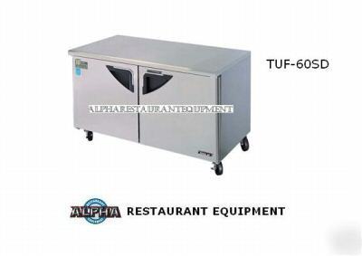 New turbo air undercounter freezer-tuf-60SD- -free ship