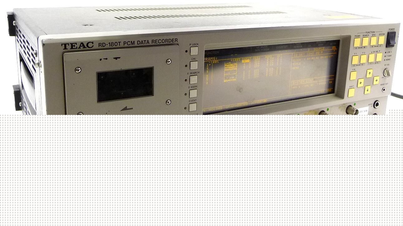 Teac rd-180T multiband 8 channel pcm dat data recorder