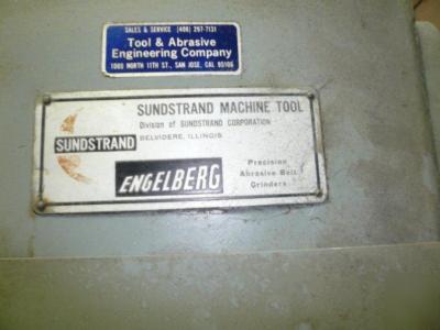 Engelberg wet sander / timesaver / model #BG8 