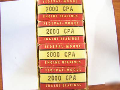 Federal mogul connecting rod bearing set 2000 cpa