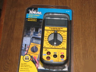 Fluke 787 amprobe megatest 1 ideal testpro multimeter