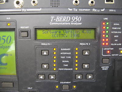 Acterna t-berd 950 carrier analyzer ttc communication 7