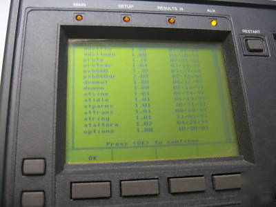 Acterna t-berd 950 carrier analyzer ttc communication 7