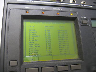 Acterna t-berd 950 carrier analyzer ttc communication 7