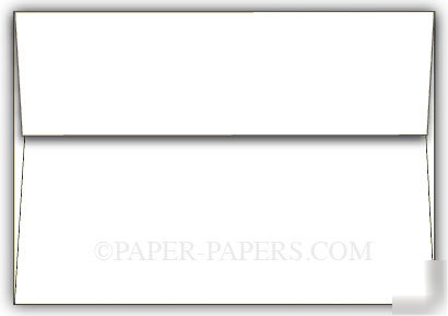 Basis colors - A2 envelopes - white - 250 pk