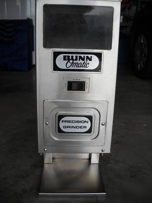 Bunn-o-matic commercial coffee grinder