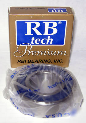 (10) 6205-2RS premium abec-3+ ball bearings, 25X52 mm