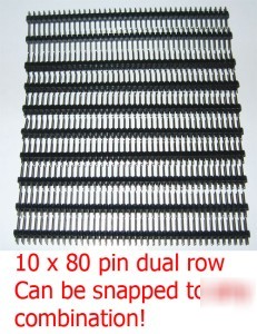 10X80 pin dual row header 4 WRT54G routers SB5100 modem