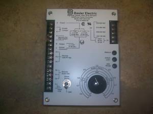Basler var/power factor controller 99110000209 scp 250