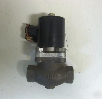 Ckd pkw-06-27-c valve 2 port pilot kick type for water