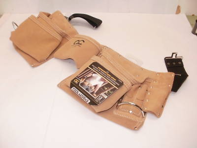 Custom leatherworks 1427X 12 pocket carpenter apron 1A