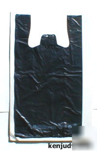 Merchandise t-shirt bags retail sales bag 50 black