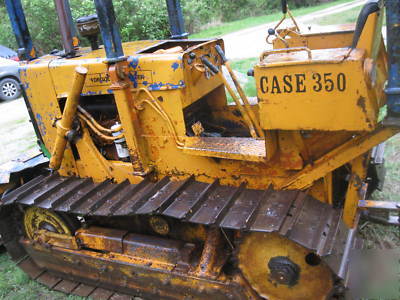 1978 case 350 bulldozer with 6 way blade