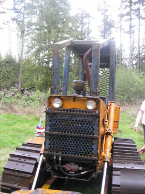 1978 case 350 bulldozer with 6 way blade