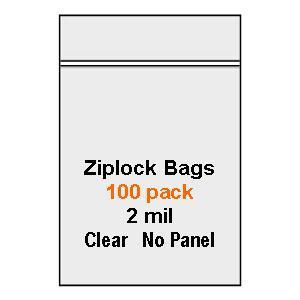 2 x 3 ziplock bags clear small zip lock 100 pack 2 mil