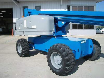 Genie S65 aerial manlift boom lift man boomlift 4 x 4