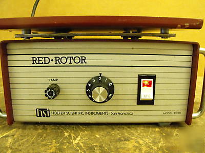 Hoefer scientific instrument red rotor model# PR70-115V