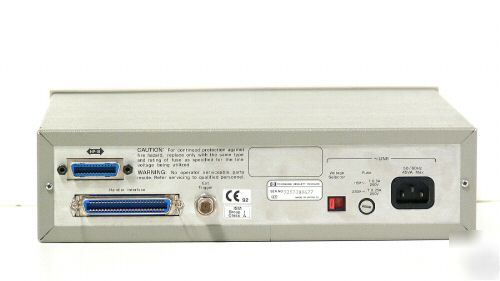 Hp 4349A/4339A high resistance meter, 30-day warranty