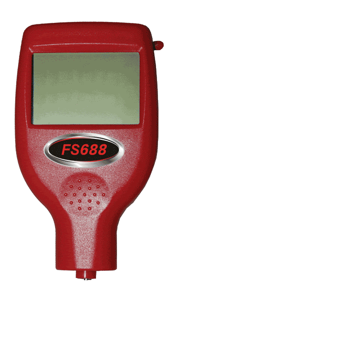 Lighted 2010 FS688 paint meter coating thickness gauge