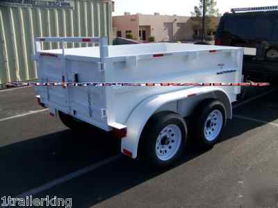 New 2010 model hydraulic hd dump trailer with remote