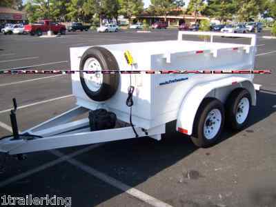 New 2010 model hydraulic hd dump trailer with remote