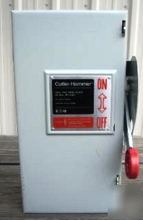 New cutler-hammer safety switch 60 amp 240V nema 1 * *