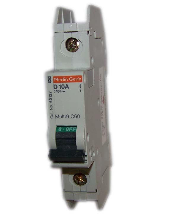 New square d C60 merlin gerin circuit breaker 10 amp 1P