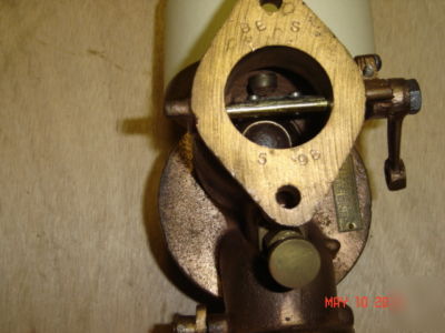 Rebuilt kingston carburetor for case 15/27 crossmotor 