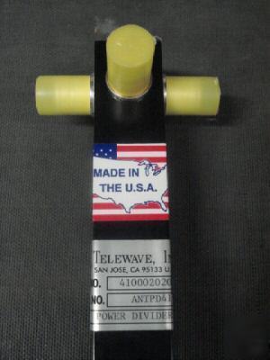New telewave 4-way power divider ANTPD41 90-210MHZ $250