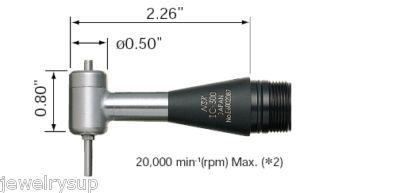 Nsk electer emax 90 degree angle attachment ic 300