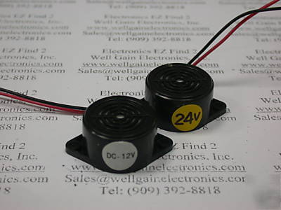 Sounder buzzer 5V, 6V, 12V, 24VDC d=25 H15MM@ur choose