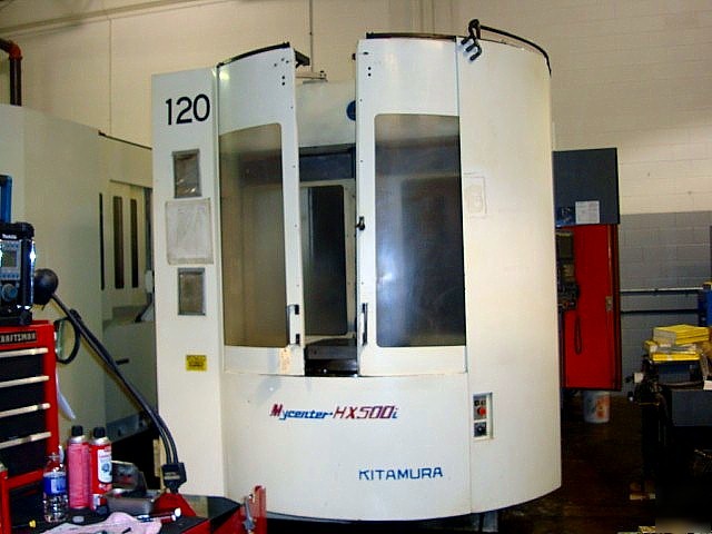 2003 kitamura hx-500I cnc horizontal machining center