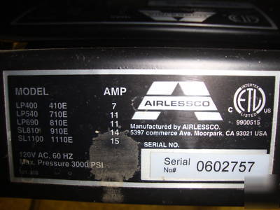 Airlessco professional airless paint sprayer LP460